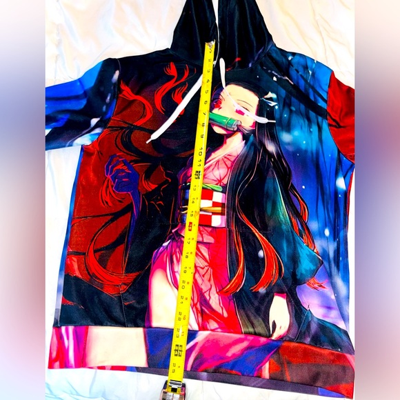 🌑Anime Graphic Hoodie, Women's Size Small (New w/out Tags)🌑 - Picture 11 of 14